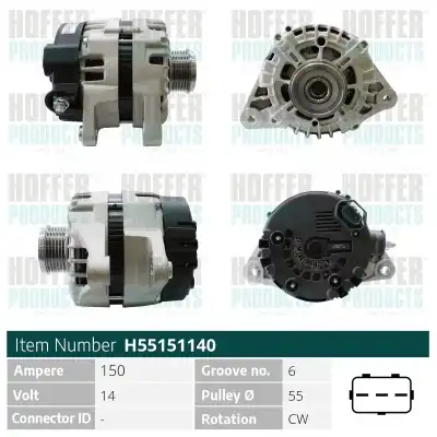 Генератор HOFFER H55151140