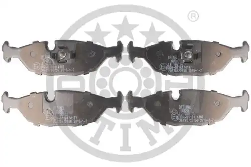 Тормозные колодки дисковые OPTIMAL 9320