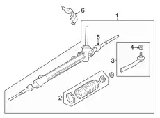 Рулевой наконечник NISSAN D85204BA0B