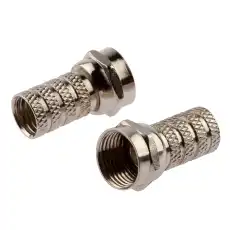 Fразъем RG6, simple ПАКЕТ 2 ШТ. RSF62 Б0048286 ЭРА