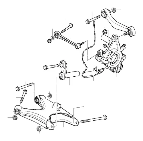 Датчик ABS BMW 34 52 0 025 722