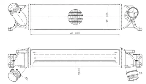 Интеркулер NRF 309062