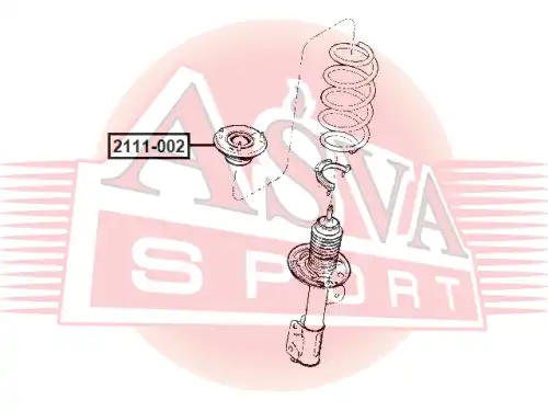 ОПОРА АМОРТИЗАТОРА 2111-002 ASVA