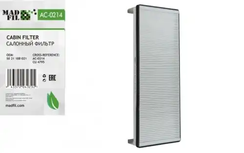 Салонный фильтр MADFIL AC-0214