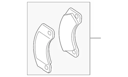 Тормозные колодки дисковые PORSCHE 970 351 948 02