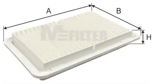 Фильтр воздушный MFILTER K 7170