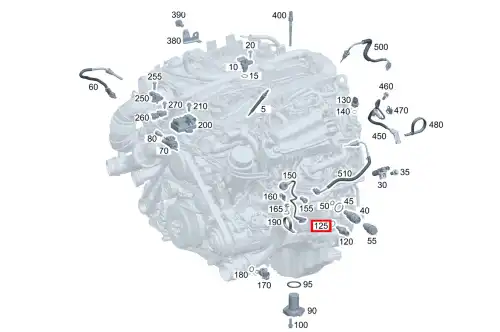 Кольцо уплотнительное автомобильное MB 000 271 11 60
