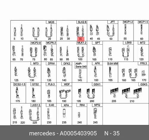 электропроводка!\ MB 000 540 39 05