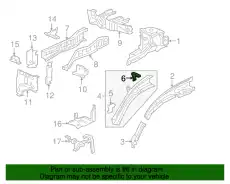 Деталь 60756TLAA00ZZ HONDA