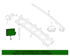 ДАТЧИК ПАРКТРОНИКА 001 905 31 00 MB