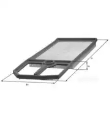 Фильтр воздушный KNECHT LX571/1