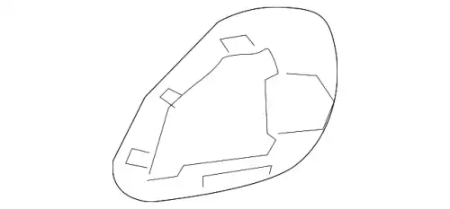 Уплотнитель двери MB 169 766 00 05