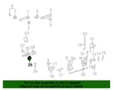  ДЕРЖАТЕЛЬ (УПЛОТНИТЕЛЬ) / 2 / A1707230014 MB