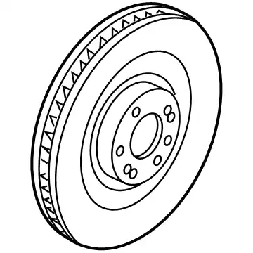 ДИСК-ТОРМОЗ ПЕРЕДН. КОЛЕСА 51712R5000 HYUNDAI