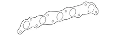 Прокладка коллектора GMC 12638372