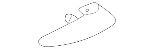 Ручка двери MB 2027660224
