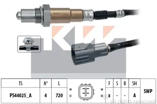 Лямбда-зонд 498 600 KW