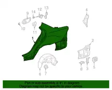 Крыло MB 203 630 21 21