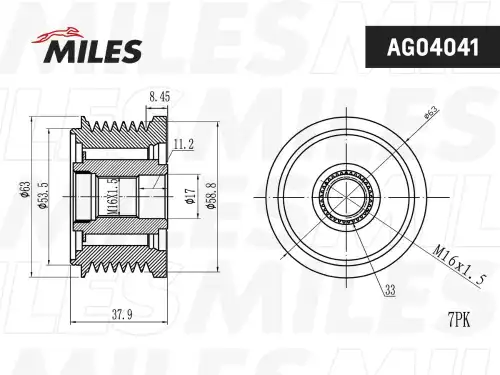 Генератор MILES AG04041