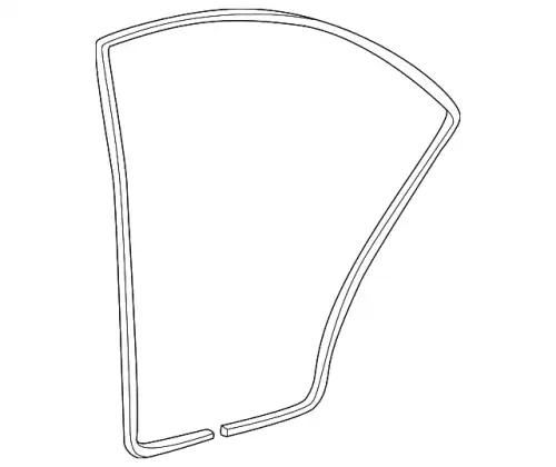 Ручка двери MB 203 697 23 51 9B00