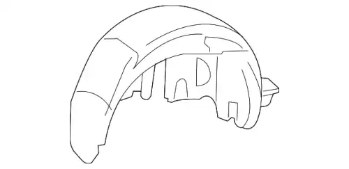 Подкрылок MB 203 698 16 30