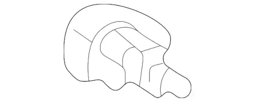 Ручка двери MB 203 760 18 20 9999