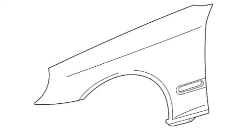 Крыло MB 203 880 02 18 67