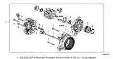 Генератор ACURA 06311-5X6-505RM