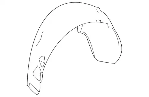 Подкрылок MB 204 690 23 30