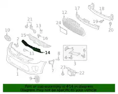 Решетка радиатора KIA 86350H8AB0