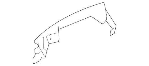 Ручка двери MB 204 760 01 70 9999