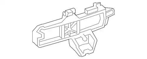 Ручка двери MB 204 760 09 34