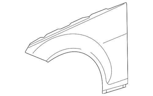 Крыло MB 204 880 07 18