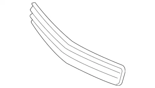 Решетка бампера MB 204 885 01 53