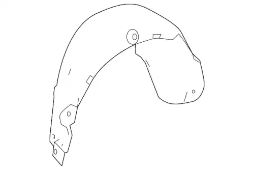 Подкрылок MB 207 690 04 30