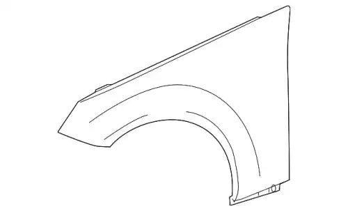 Крыло MB 207 880 01 18