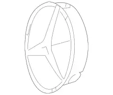 КРОНШТЕЙН ПОД ЭМБЛЕМУ MERCEDES (2078880260) MB