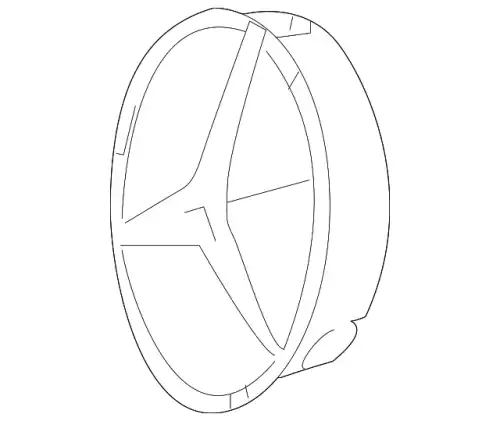 КРОНШТЕЙН ПОД ЭМБЛЕМУ MERCEDES (2078880260) MB