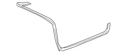 Уплотнитель двери MB 210 750 01 98