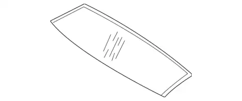 Стекло люка MB 212 780 00 21