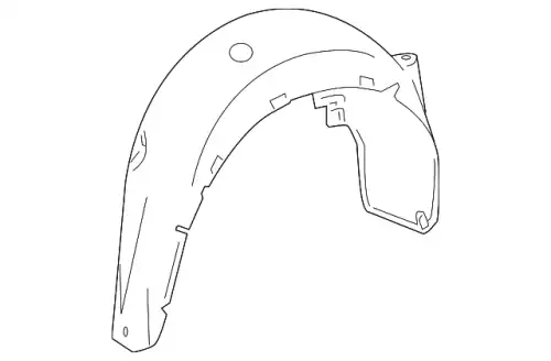 Подкрылок MB 216 690 14 30