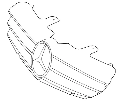 Решетка радиатора MB 216 880 00 83 9776