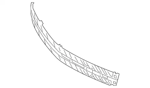 Решетка бампера MB 216 885 00 24