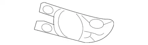 Решетка радиатора MB 216 885 02 53