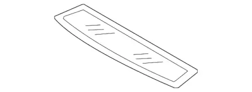 Стекло люка MB 221 780 05 21
