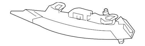 Фонарь габаритный MB 221 820 13 56