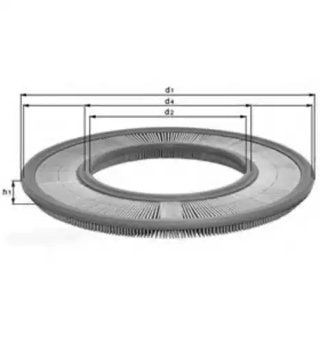 Фильтр воздушный KNECHT LX258