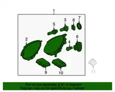 Фара MB 251 820 04 61 64