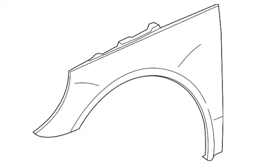 Крыло MB 251 880 01 06