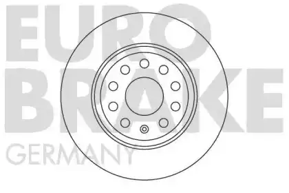 Тормозной диск EUROBRAKE 58152047133